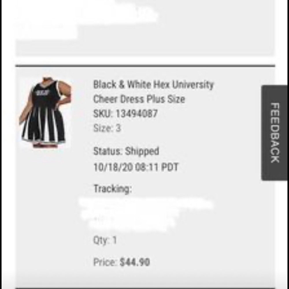 Hex university dress